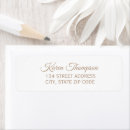 Search for elegant return address labels Simple