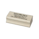 Search for phone number rubber stamps Return address