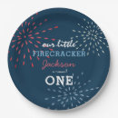 Search for 4th of july paper plates 1st birthday