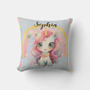 Search for kawaii unicorns cushions Whimsical