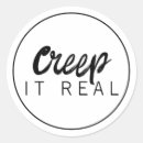 Search for real stickers Black and white