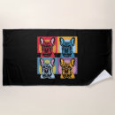 Search for french bulldog beach towels Pug