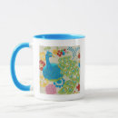 Search for peacock print mugs Decorative