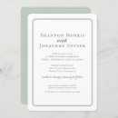 Search for elegant shower wedding invitations Sage