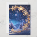 Search for magic christmas invitations Snowflakes