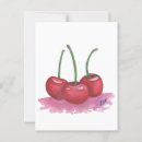 Search for fruit painting postcards Red