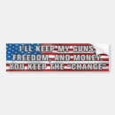 Search for keep your change bumper stickers Republican
