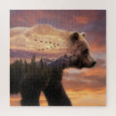 Search for grizzly bear puzzles Wildlife