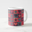 Search for pink hearts pattern mugs Design