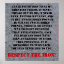 Search for iron posters Gym