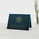 Search for thank you business christmas cards Gold