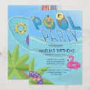 Search for flamingo beach party invitations Swim