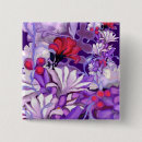 Search for stylish square badges Floral