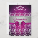 Search for pink diamond quinceanera invitations 15th