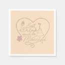 Search for eat drink and be married napkins Quote