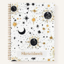 Search for moon and stars notebooks Sun