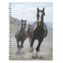Search for horse notebooks Wild horses