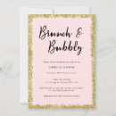 Search for gold glitter invitations Pink and gold