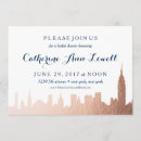 Search for city bridal shower invitations Skyline