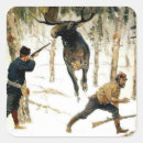 Search for moose hunting stickers Vintage