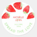 Search for strawberry wedding stickers Cute