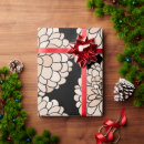 Search for dahlia wrapping paper Black