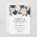 Search for blush and navy blue invitations Floral