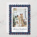 Search for red white and blue christmas cards Retro