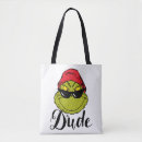 Search for how the grinch stole christmas tote bags Trendy