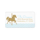 Search for carousel return address labels Merry go round
