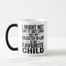 Search for funny daughter in law mugs Birthday