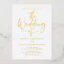 Search for gold lettering wedding invitations Calligraphy