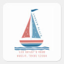 Search for nautical address stickers Sailboat
