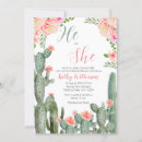 Search for cactus gender reveal invitations Mexican baby shower