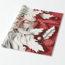 Search for santa claus wrapping paper White beard