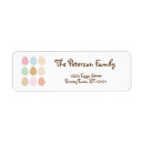 Search for happy easter bunny return address labels Modern
