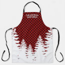 Search for evergreen aprons Christmas trees