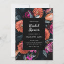 Search for modern floral bridal shower invitations Flowers