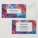 Search for gemstones business cards Holographic