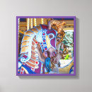 Search for vintage carnival art Horse