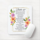 Search for bible verse mousepads Floral
