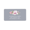 Search for magnolia wedding return address labels Watercolor
