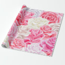 Search for pink roses wrapping paper Bouquet