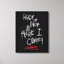 Search for horror film canvas prints Nightmare on elm street