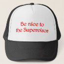 Search for supervisor hats Funny