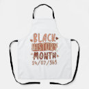 Search for black history month aprons Women
