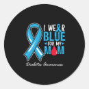 Search for diabetes awareness stickers Blue