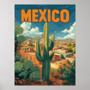 Search for vintage cactus posters Desert