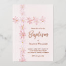 Search for christian christening invitations Watercolor