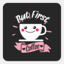 Search for funny coffee lover stickers Addict